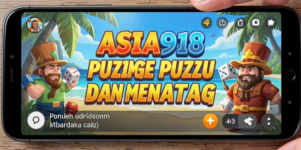 Tampilan gameplay puzzle di ASIA918 dengan berbagai tantangan menarik.