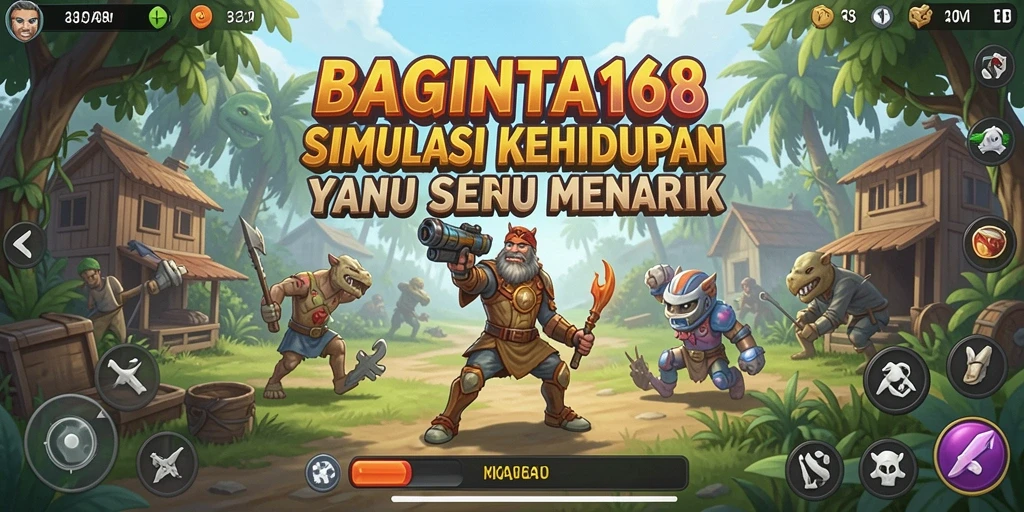 Tampilan gameplay BAGINTA168 yang interaktif dan seru.