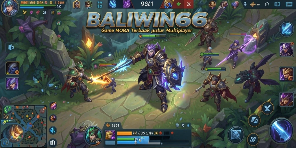 Gameplay seru dengan pertarungan tim dalam BALIWIN66.