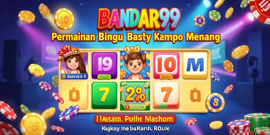Tampilan gameplay Bingo yang menarik di BANDAR99.