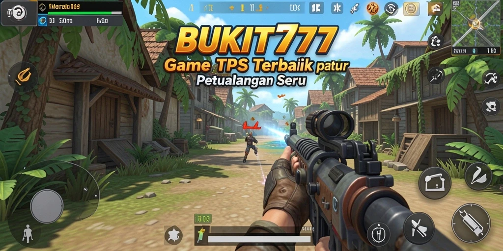 Tangkapan layar menampilkan aksi seru di BUKIT777 dengan pertarungan intens.