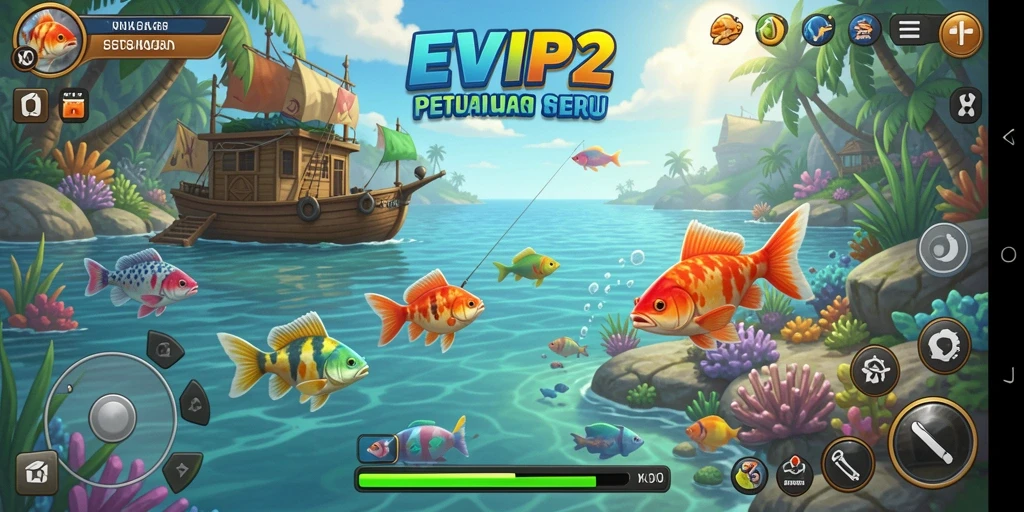 Gameplay EVIP2 yang menggugah selera memancing.