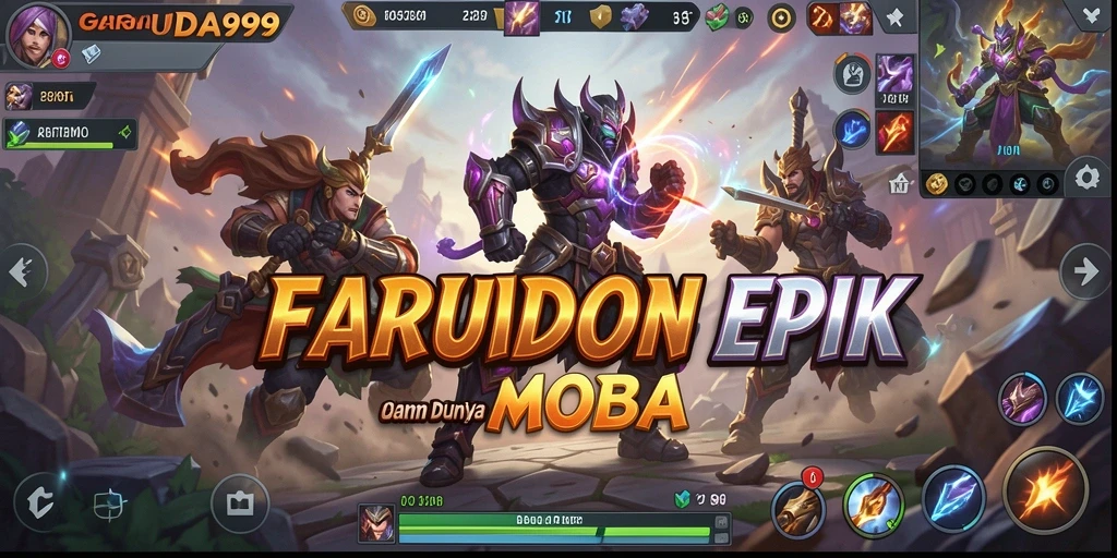 Tampilan gameplay seru dari GARUDA999 yang menjanjikan pertarungan strategis.
