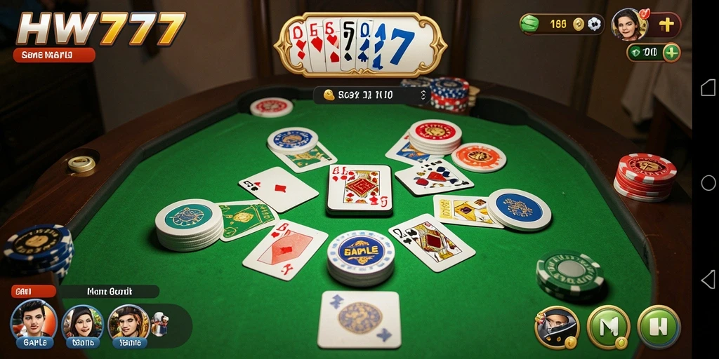 Tampilan gameplay HW777 yang seru dan interaktif.