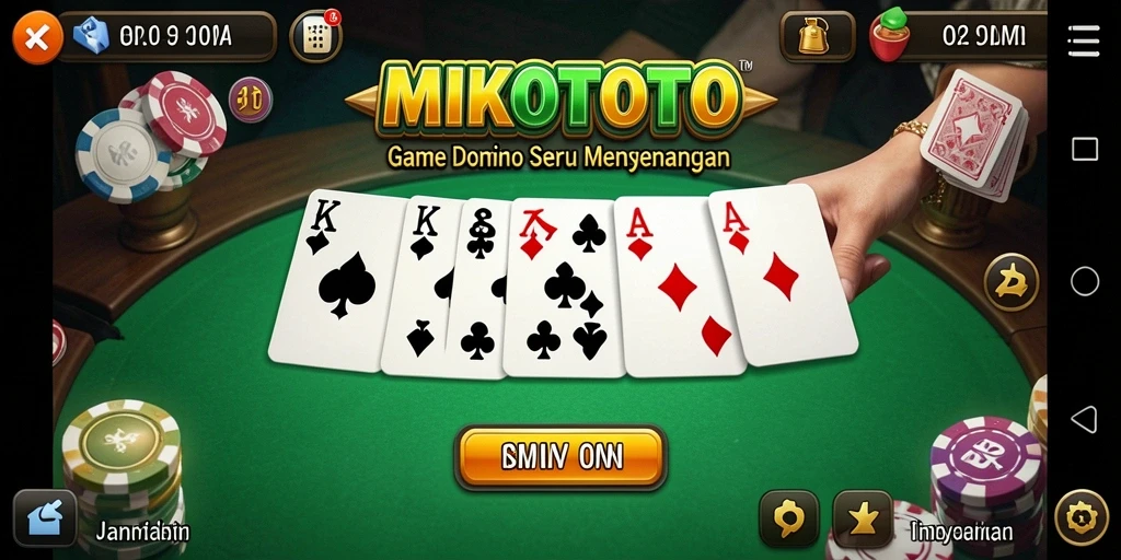 Tampilan gameplay MIKOTOTO yang seru dan interaktif.