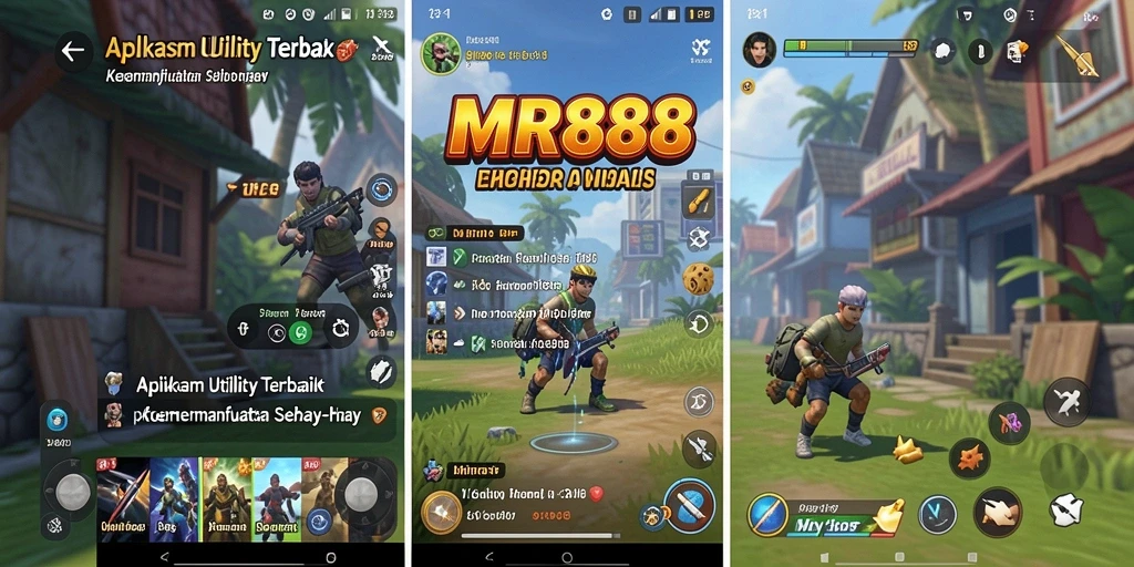 Tampilan antarmuka aplikasi MR888 yang intuitif dan fungsional.