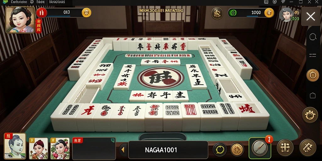 Gameplay seru NAGA1001 menampilkan tantangan Mahjong yang menarik.