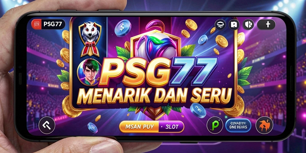 Tampilan gameplay Slot yang mengasyikkan di PSG77.