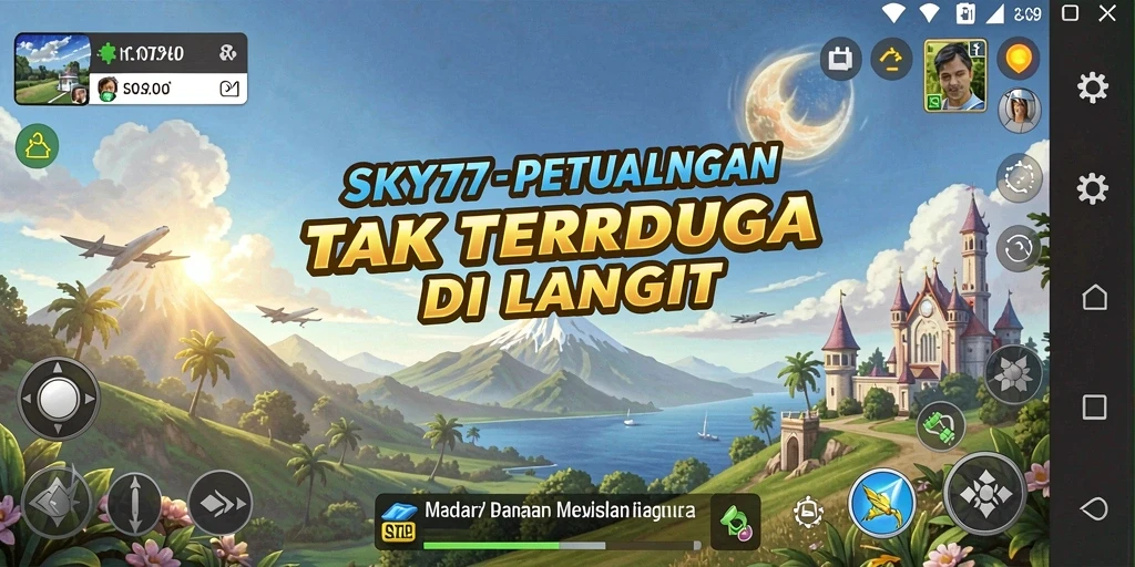 Tampilan gameplay <strong>SKY77</strong> yang penuh aksi dan eksplorasi luar biasa.