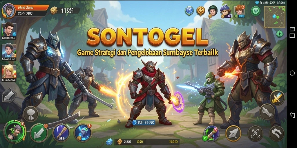 Tampilan gameplay SONTOGEL yang menarik dan dinamis.