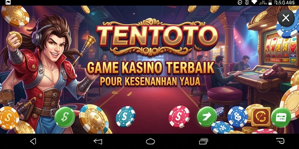 Tampilan menarik dari gameplay TENTOTO yang memukau.