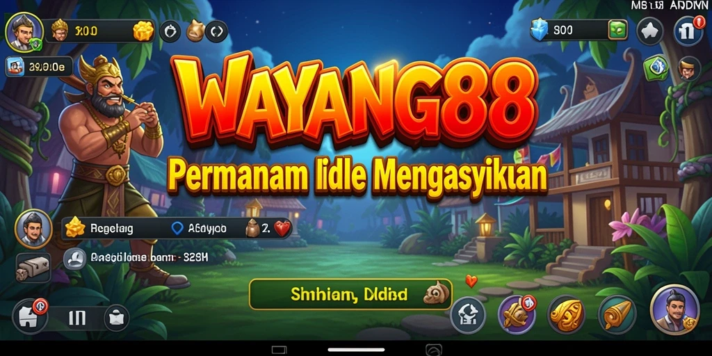 Tampilan gameplay <strong>WAYANG88</strong> yang menarik dan penuh warna.
